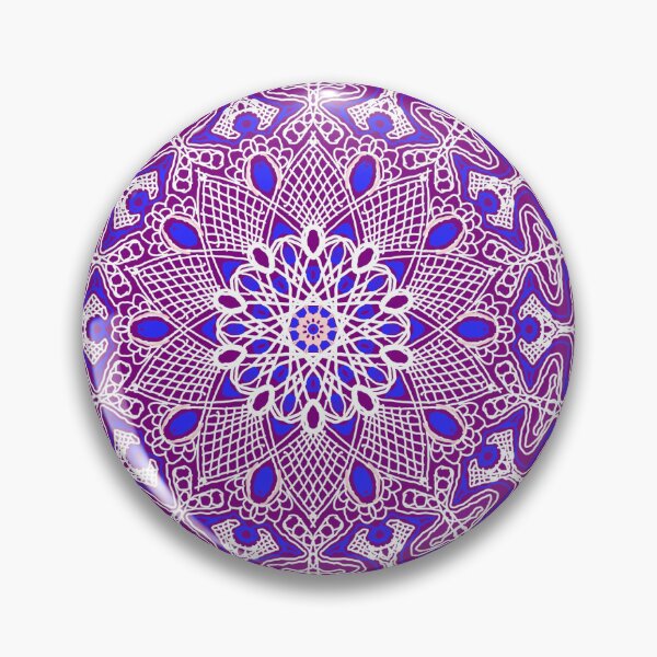 Artikelvorschau, Mauve Mandala-Wahnsinn entworfen und verkauft von Paul Bridgeman.