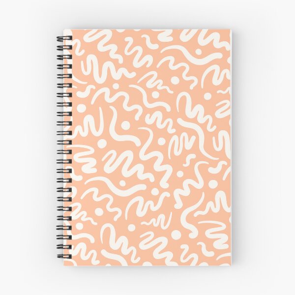 Item preview, Abstract Organic Shapes Pattern Peach Fuzz designed and sold by PAPER MOON art & design.
