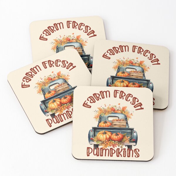 Item preview, Farm Fresh Pumpkins Fall Truck designed and sold by MyHeartByHands.