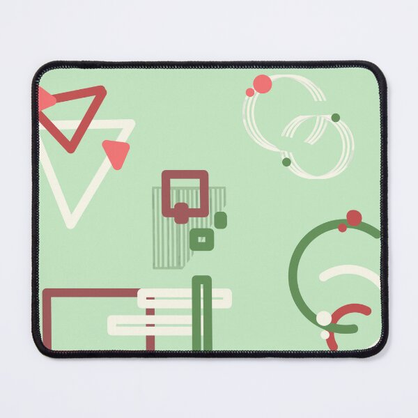 Item preview, Go green party pattern Nature inspired geometric shapes  designed and sold by M.lodhi.