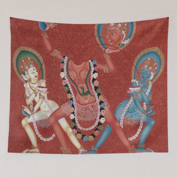 Aperçu de l'œuvre Un Thangka représentant Chhinnamasta créée et vendue par Onodera.