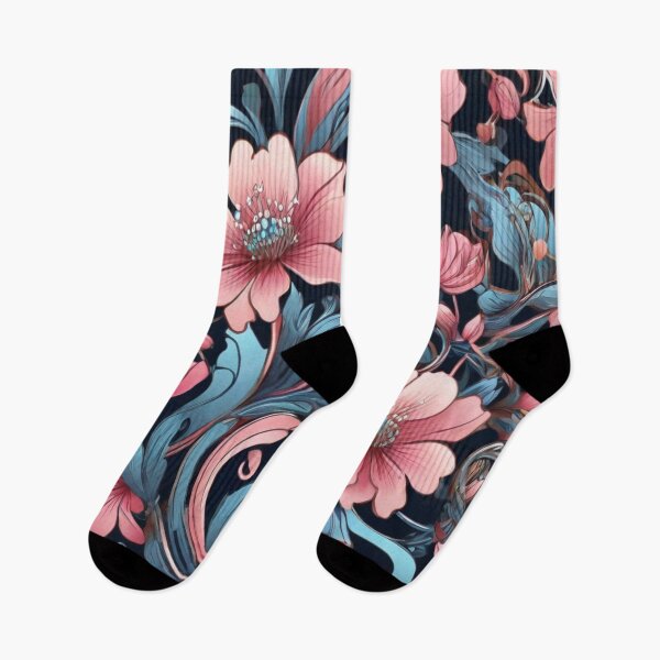 Item preview, A study of pink and blue  designed and sold by Flowersonstuff.