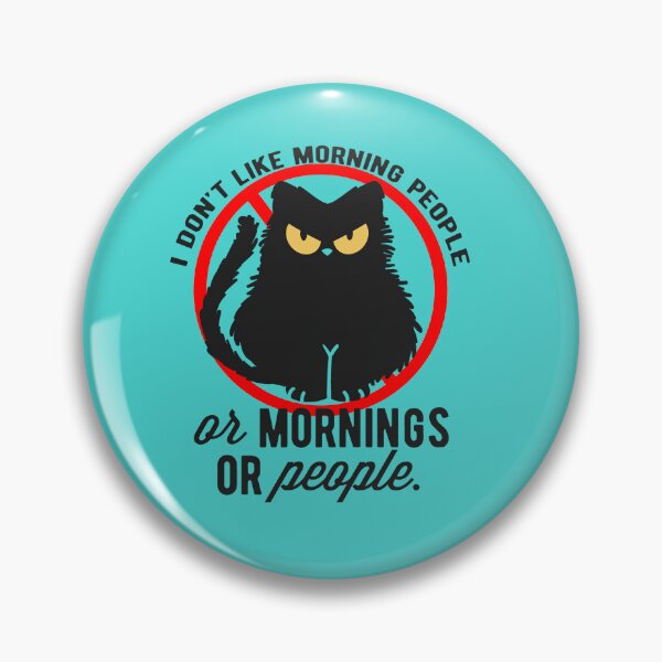 Item preview, I Don't Like Morning People designed and sold by Pixel-Lair.