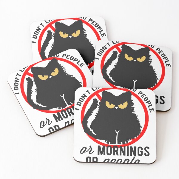 Item preview, I Don't Like Morning People designed and sold by Pixel-Lair.