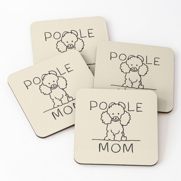 Item preview, Poodle Mom Line Art designed and sold by brizsic.