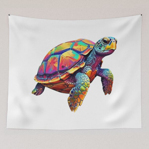 Item preview, Colorful Turtle  designed and sold by Angelle55.