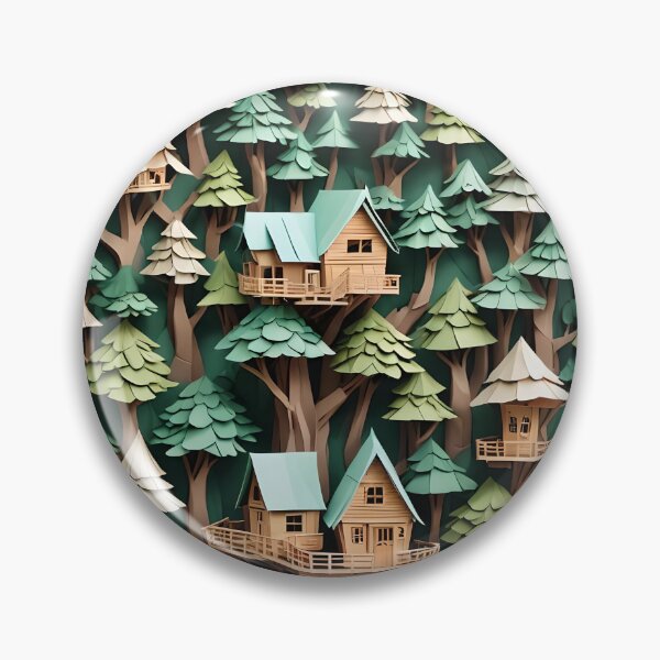Item preview, Origami Art - Canopy Community: Homes Amongst the Trees designed and sold by ArtfulFolds.