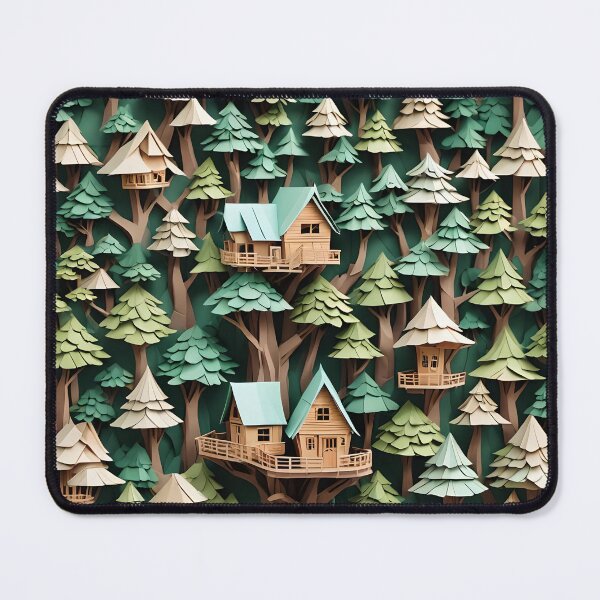 Item preview, Origami Art - Canopy Community: Homes Amongst the Trees designed and sold by ArtfulFolds.