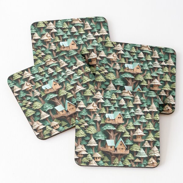 Item preview, Origami Art - Canopy Community: Homes Amongst the Trees designed and sold by ArtfulFolds.