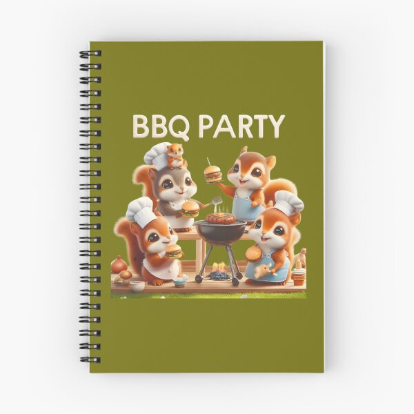 Item preview, Squirrel BBQ designed and sold by AI-Only Creations.
