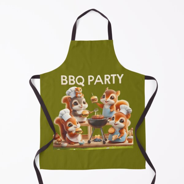Item preview, Squirrel BBQ designed and sold by AI-Only Creations.