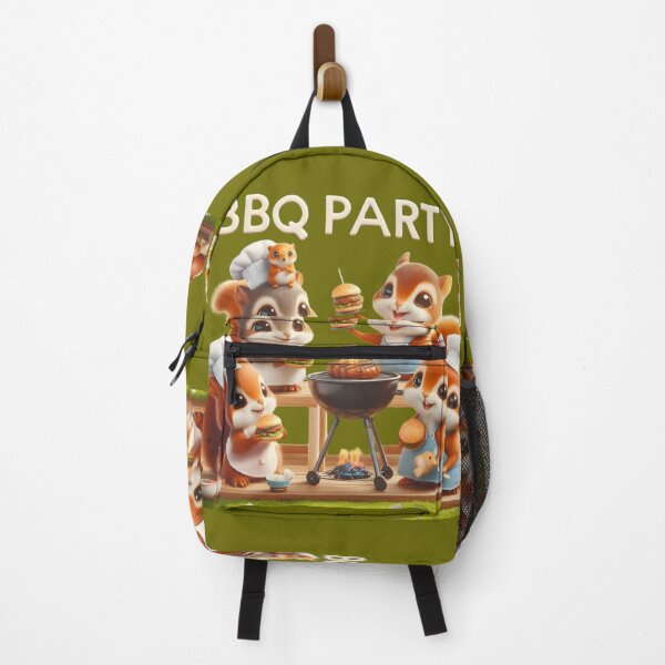 Item preview, Squirrel BBQ designed and sold by AI-Only Creations.