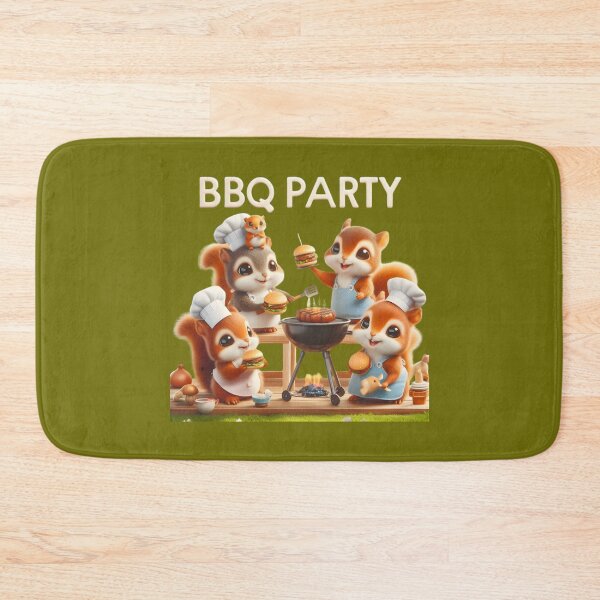 Item preview, Squirrel BBQ designed and sold by AI-Only Creations.