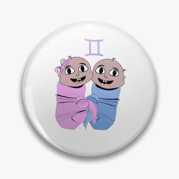 Item preview, Zodiac Baby: Gemini designed and sold by EsjCreative.