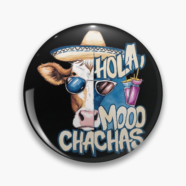 Item preview, HOLA MOO CHACHAS - MUCHACHO MUCHACHA COW CINCO DE MAYO  designed and sold by justyna-s28.