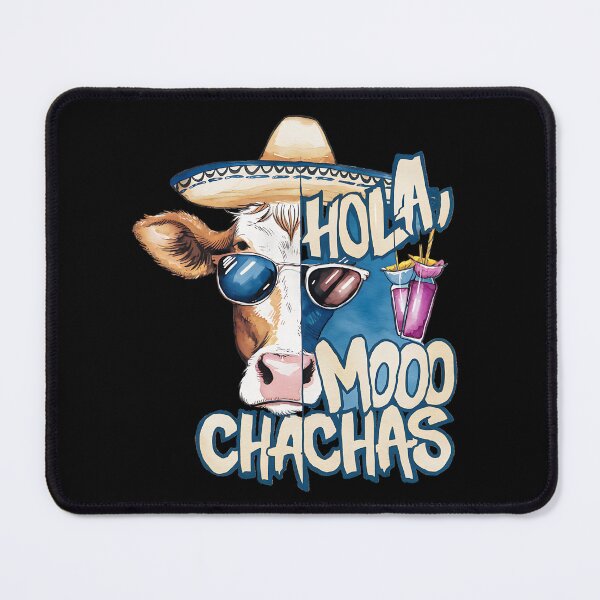 Item preview, HOLA MOO CHACHAS - MUCHACHO MUCHACHA COW CINCO DE MAYO  designed and sold by justyna-s28.