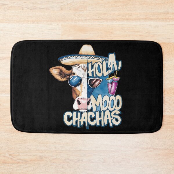 Item preview, HOLA MOO CHACHAS - MUCHACHO MUCHACHA COW CINCO DE MAYO  designed and sold by justyna-s28.