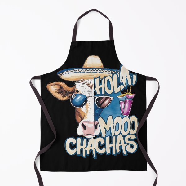 Item preview, HOLA MOO CHACHAS - MUCHACHO MUCHACHA COW CINCO DE MAYO designed and sold by justyna-s28.