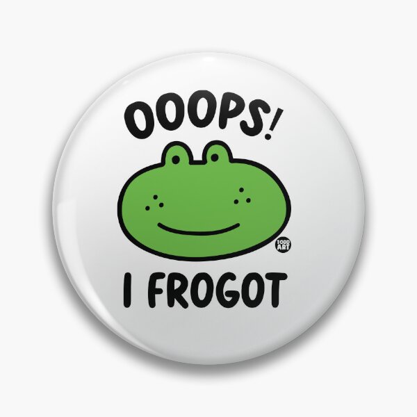 Item preview, OOOPS I FROGOT FROG designed and sold by TODD GOLDMAN.