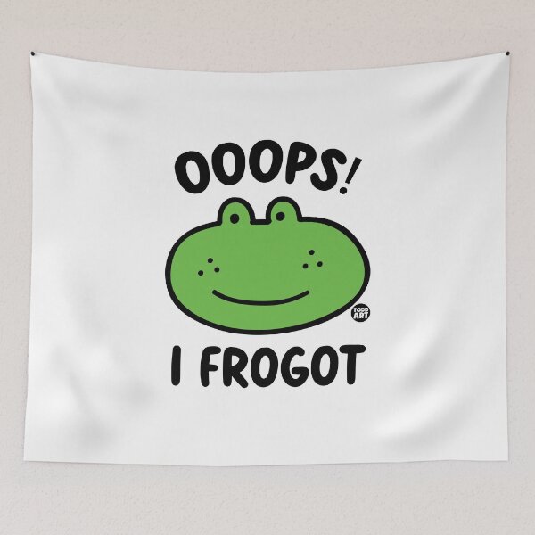 Item preview, OOOPS I FROGOT FROG designed and sold by TODD GOLDMAN.