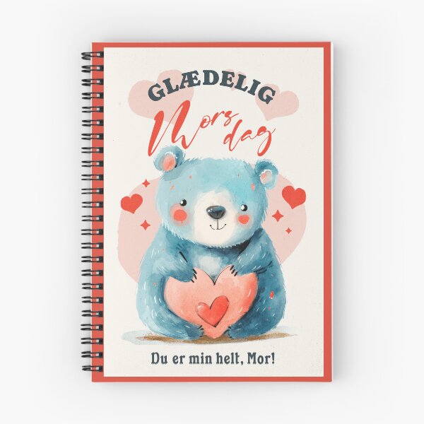 Item preview, (Design is in Danish) Glædelig Mors dag (Danish for Happy Mothers Day) designed and sold by Cosmic-Ferret.