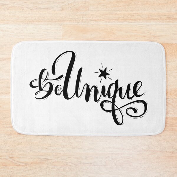 Item preview, Hand Lettered Be Unique with Star designed and sold by Carleah Unique.