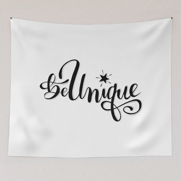 Item preview, Hand Lettered Be Unique with Star designed and sold by Carleah Unique.