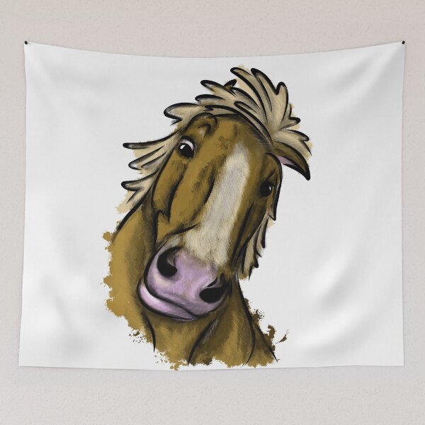 Item preview, Funny horse designed and sold by Antiope33.
