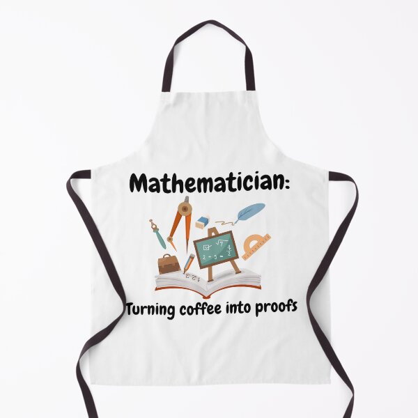 Item preview, Mathematician, turning coffee into proofs, funny math designed and sold by NoetherSym.