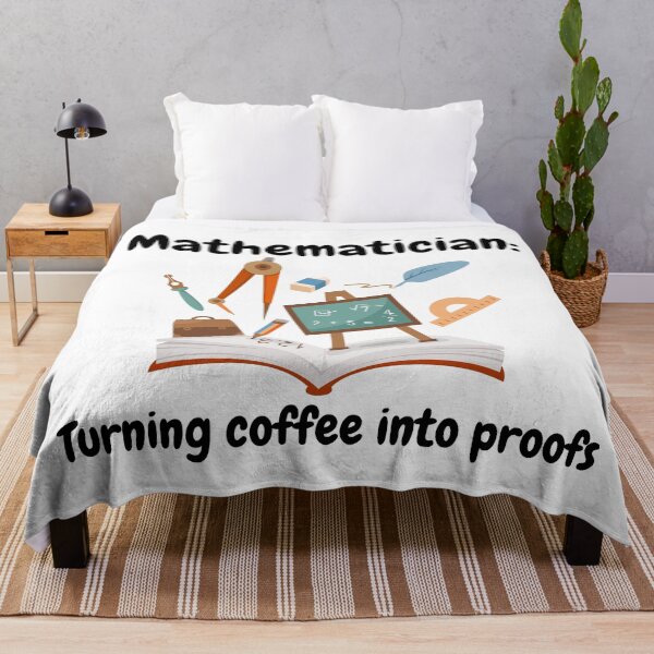 Artikelvorschau, Mathematiker, Kaffee in Beweise umwandeln, lustige Mathematik entworfen und verkauft von NoetherSym.