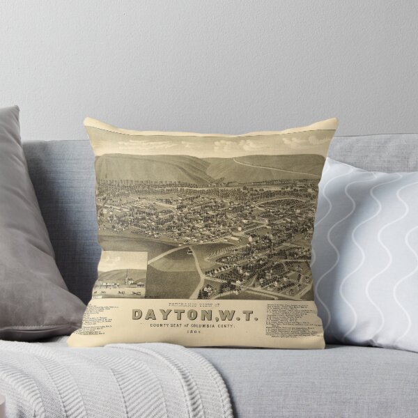 Item preview, Dayton, Washington (1884) designed and sold by allhistory.