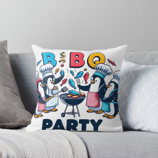 Item preview, Penguin Grillin' Gala designed and sold by AI-Only Creations.