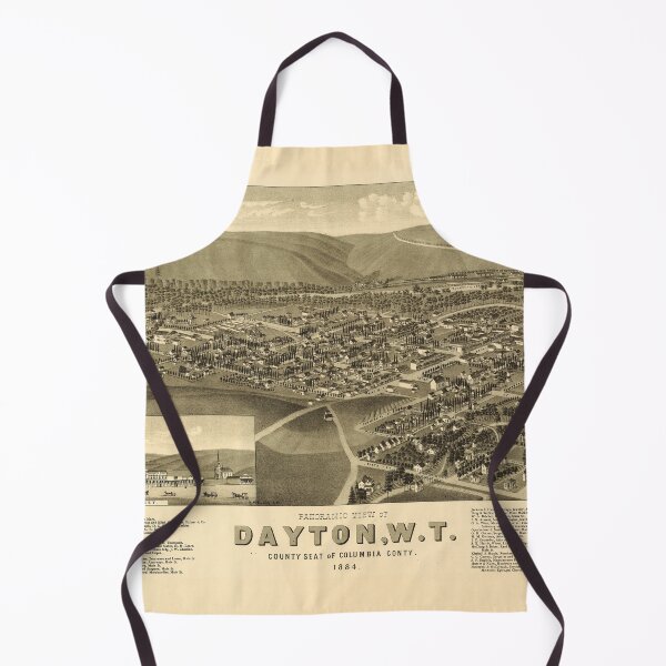 Item preview, Dayton, Washington (1884) designed and sold by allhistory.