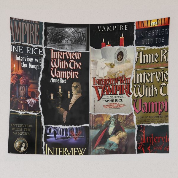 Item preview, Interview Vampire Book Covers designed and sold by BAAsgoods.