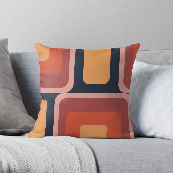 MCM Coaster Throw Pillow