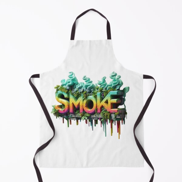 Item preview, Graffiti and arts - smoke in 3D with jungle colors designed and sold by NovaMode.