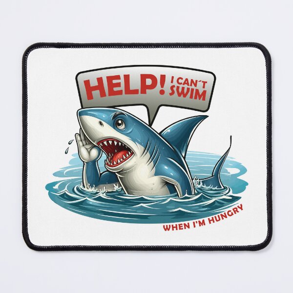 Item preview, SHARK IN DISTRESS designed and sold by netrok.