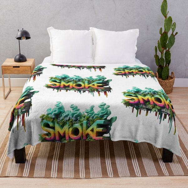 Item preview, Graffiti and arts - smoke in 3D with jungle colors designed and sold by NovaMode.