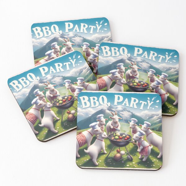 Item preview, Goat Grillin' Gigglefest designed and sold by AI-Only Creations.