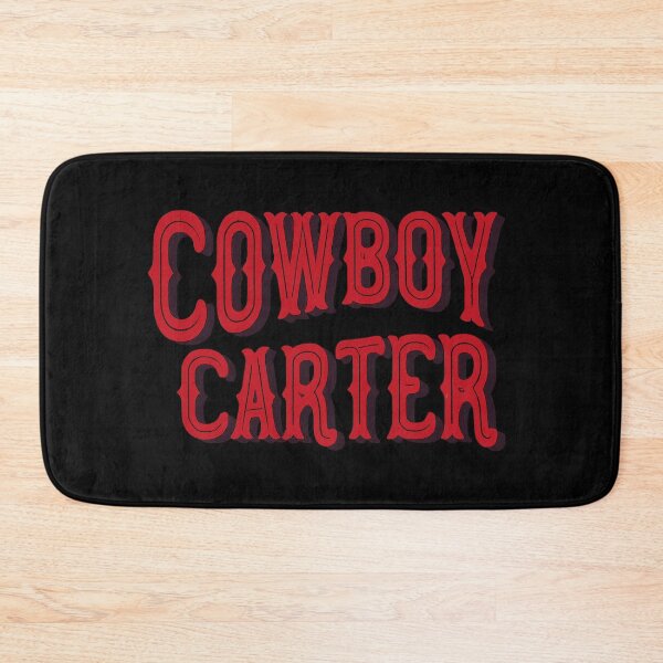 Item preview, Rustic Cowboy Carter Graphic Red designed and sold by Retro Travel Design.