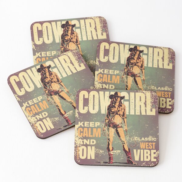Item preview, cowgirl classic art with quote designed and sold by BKSARYLIFE.