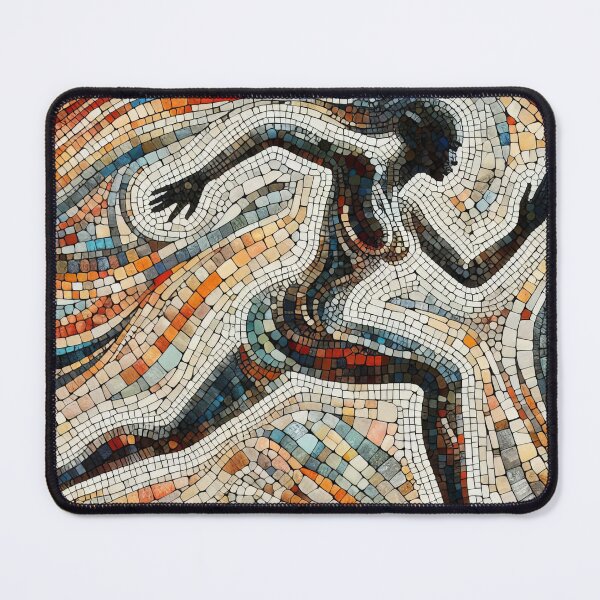 Item preview, Rhythmic Grace The Timeless Dance of Mosaic Artistry designed and sold by ArtComixHaven.