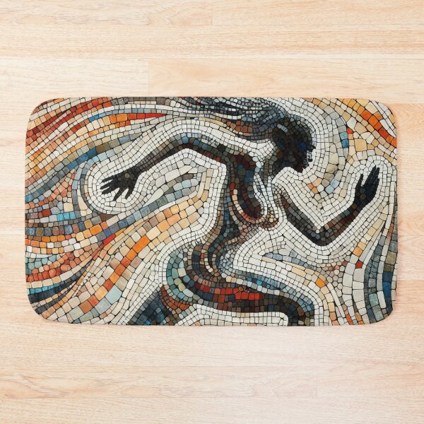 Item preview, Rhythmic Grace The Timeless Dance of Mosaic Artistry designed and sold by ArtComixHaven.
