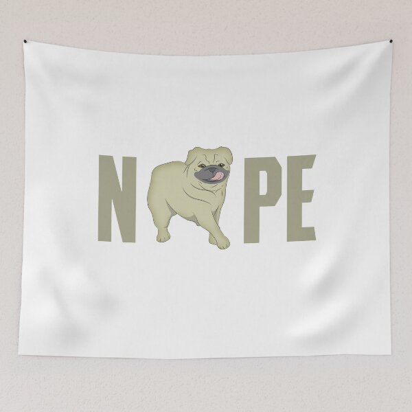 Item preview, Nope Funny Sassy Pit Bull Dog designed and sold by CreativeStrike.