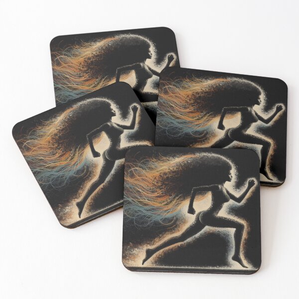 Item preview, Fiery Sprint: Capturing the Essence of Untamed Movement designed and sold by ArtComixHaven.