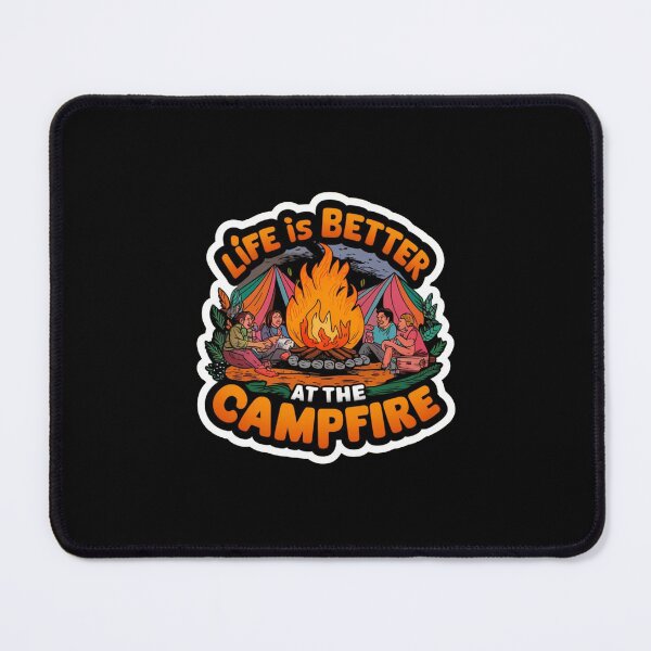 Item preview, Life Is Better At The Campfire Apparel designed and sold by Redgiant87x.