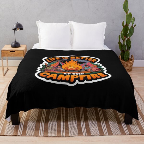 Item preview, Life Is Better At The Campfire Apparel designed and sold by Redgiant87x.