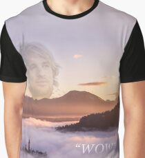 WOW - Owen Wilson Grafik T-Shirt