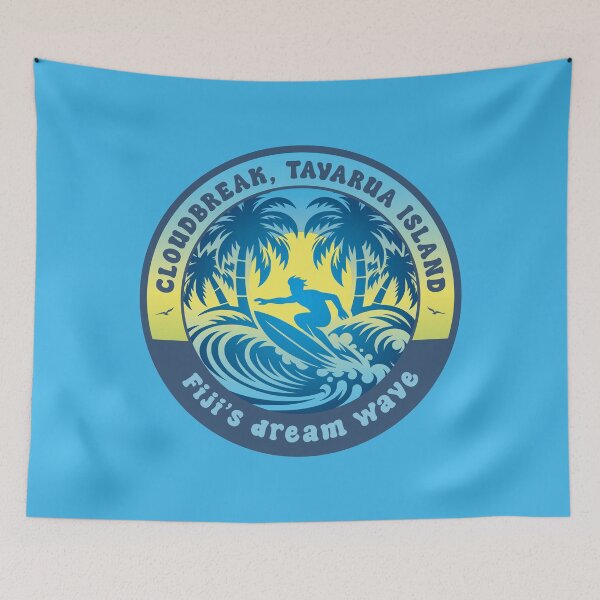 Item preview, Cloudbreak Tavarua Island Fiji Surfing Design designed and sold by CynthiaGraphics.