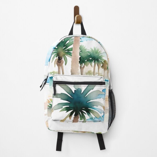 Item preview, Tranquil Tropical Escape - Watercolor Palm Trees designed and sold by SereneSplashes.